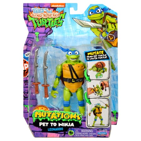 TMNT figuur MUTATIONS PET TO NINJA LEONARDO, 83361 