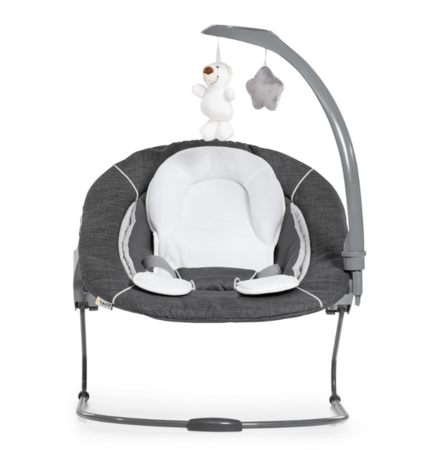 HAUCK lamamistool ALPHA BOUNCER DELUXE, Melange grey, 661857 