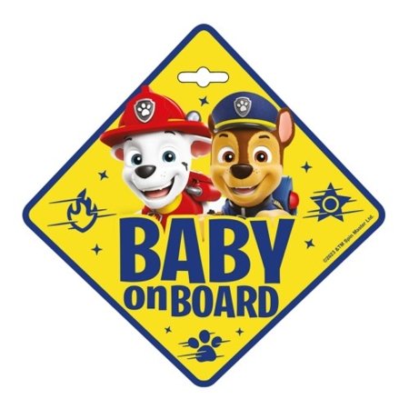 SEVEN POLSKA Baby on Board kleebis PAW PATROL, 34030 