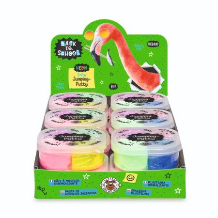 TRENDHAUSE Neoon põrkav plastiliin, 28 g, 1 tk, assort., TH964717 