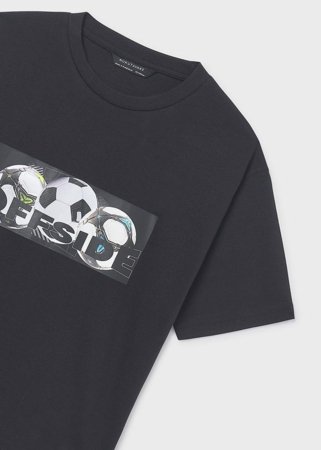 MAYORAL lühikeste varrukatega t-särk, black, 6.033-18, 152  cm 