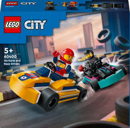 60400 LEGO® City Kardid Ja Võidusõidusõitjad 