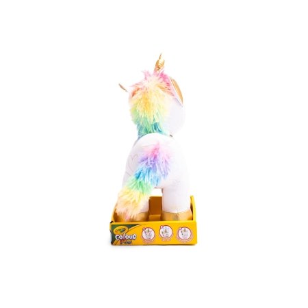 CRAYOLA värvitav pehme mänguasi Color Me Plush - Unicorn, 4026316 