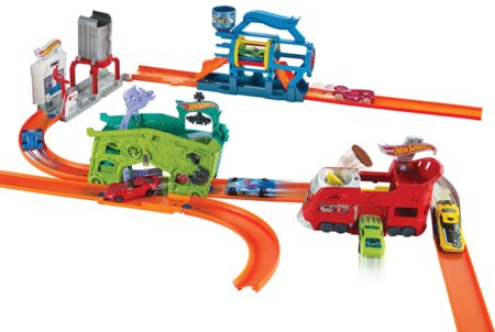 HOT WHEELS Kokkupandav mängulinnak, FJN34 