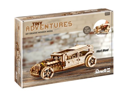 REVELL Hot Rodi puidust mudel , 00612 