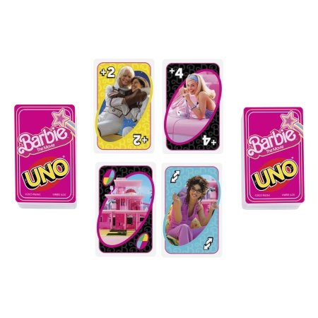 UNO BARBIE filmiteemalised mängukaardid HPY59