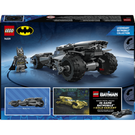76331 LEGO® DC Batman™: Batman vs. Superman™ Batmobiil™ 