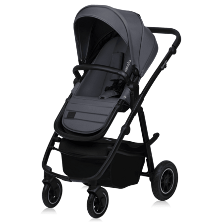 LIONELO universaalne käru AMBER PLUS 2in1, Grey graphite, LO-AMBER PLUS 