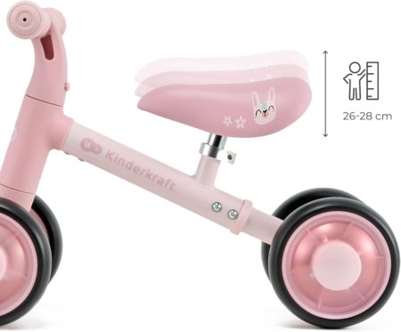 KINDERCRAFT tasakaaluratas CUTIE FLASH, roosa, KRCUFL00PNK0000 