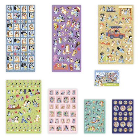 TOTUM BLUEY Super kleepsukomplekt, 290099 