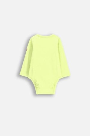 COCCODRILLO pikkade varrukatega beež särk MONOCHROME BOY NEWBORN, roheline, WC5112601MBN-030-074, 74 cm 