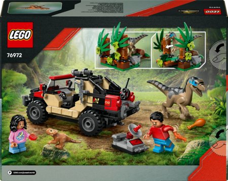 76972 LEGO® Jurassic World™ Raptori maastikupõgenemine 