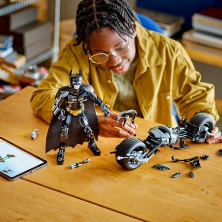 76273 LEGO® DC Batman™ Batman™-i ehitusfiguur ja Bat-Pod Bike 