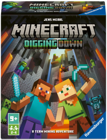 RAVENSBURGER Minecraft Digging Deep lauamäng, (EN), 24946 6 