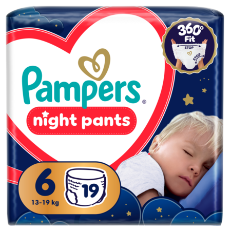 PAMPERS öö püksmähkmed, suurus 6, 19 tk, 13-19kg, 81758421 81758421