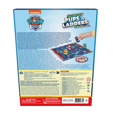 SPINMASTER GAMES mäng Pups N Ladders Paw Patrol, 6068131
 