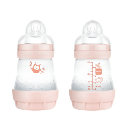MAM Easy Start Anti-Colic lutipudel 160ml PINK, 412124 