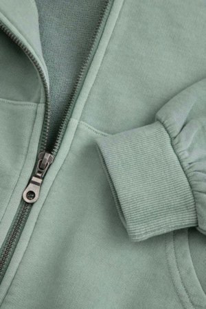 COCCODRILLO kapuutsiga tõmblukuga pusa, roheline, cm 