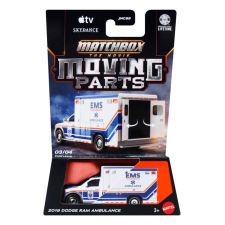 MATCHBOX MOVIE automudel liikuvate osadega 1:64, JNC95 