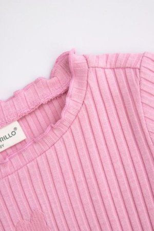 COCCODRILLO pikkade varrukatega särk MAXITROPIC GIRL KIDS, roosa, WC5143104MGK-007-122, 122 cm 