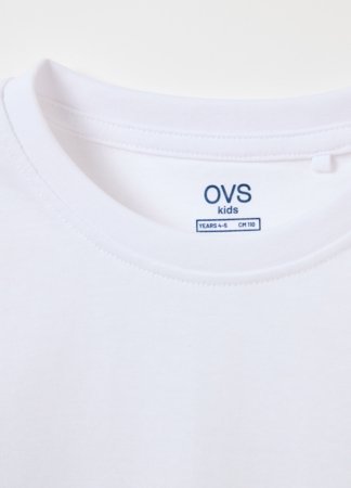 OVS pikkade varrukatega t-särk, valged, 140 cm, 002073861 