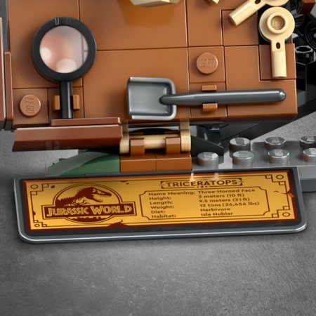 76969 LEGO® Jurassic World™ Dinosauruste fossiilid: Triceratopsi kolju 
