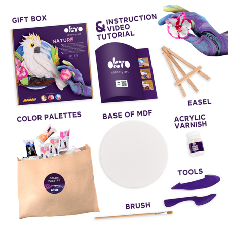 OKTO 3D Art set Cockatoo, 20044 