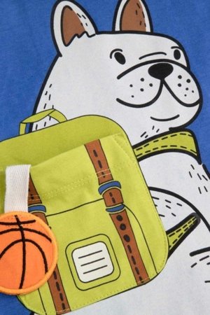COCCODRILLO t-särk ACADEMY BOY KIDS, sinine, cm 