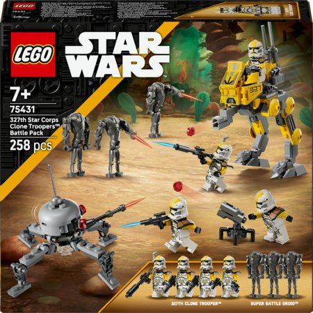 75431 LEGO® Star Wars™ 327. tähekorpuse kloonsõdalaste lahingukomplekt 