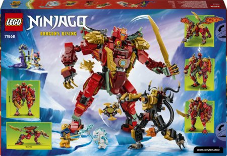 71868 LEGO® NINJAGO® Wyldfyre'i muutuv draakonirobot 