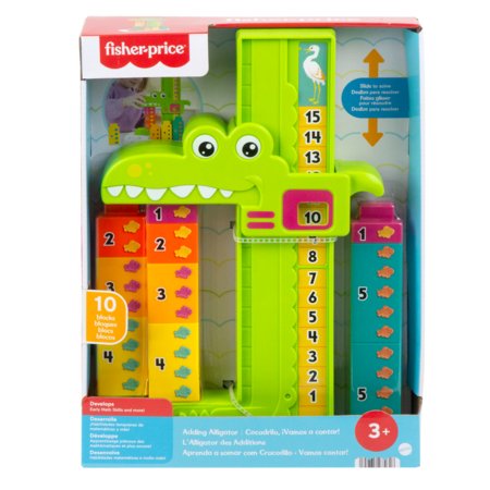 FISHER PRICE krokodilli arvutusklotsid, JCT13 