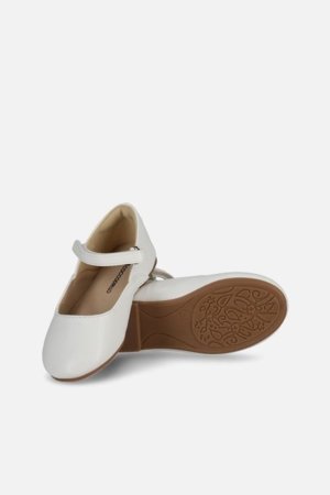 COCCODRILLO ballet shoes, white, WC6212203SHG-001-026, 26 size 