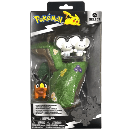 POKEMON figuurikomplekt “Flowery Farmland” – Tandemaus ja Tepig, PKW4274 