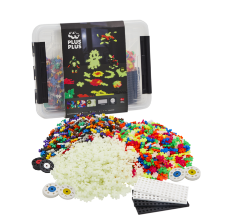 PLUS PLUS konstruktor Build and Glow, 3919 