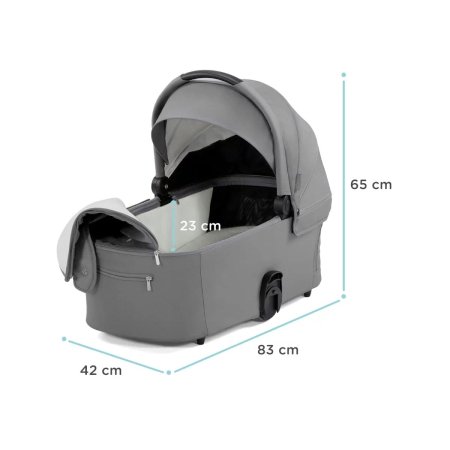 KINDERKRAFT käru 2in1 NEA platinium grey, KSNEA000GRY2000 