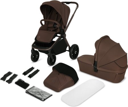 LIONELO universaalne käru MIKA PLUS 2IN1, Mocha mousse 