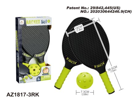 AJ SPORTZ reketite komplekt, AZ1817-3RK 