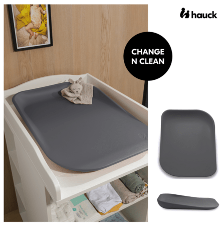 HAUCK kaasaskantav mähkimisalus CHANGE N CLEAN, Anthracite, 722039 