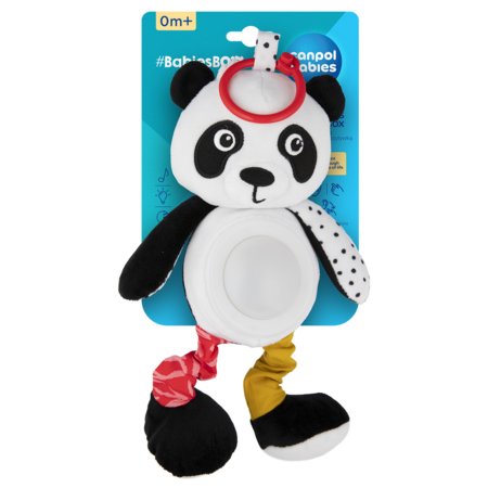 CANPOL BABIES riputatav plüüsmänguasi panda, muusikakast ja lamp BabiesBoo, 68/101 