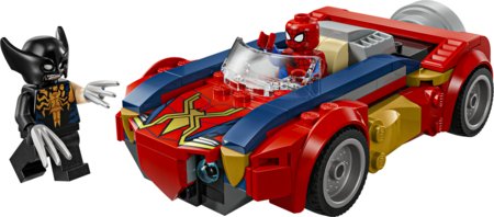 76336 LEGO® ǀ Marvel Spider-Mani auto vs. mürgine Wolverine 