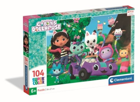 CLEMENTONI LAPSED PUZZLE Gabby's Dollhouse 2025 - 2, 104 tk,, 25034 
