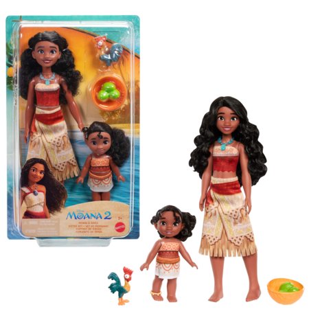 DISNEY MOANA nukkude komplekt Moana ja Simea, JBT41 