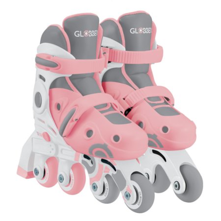 GLOBBER rulluisud Learning Skates 2 in 1, suurus 30–33, pastellroosad, 783-210 