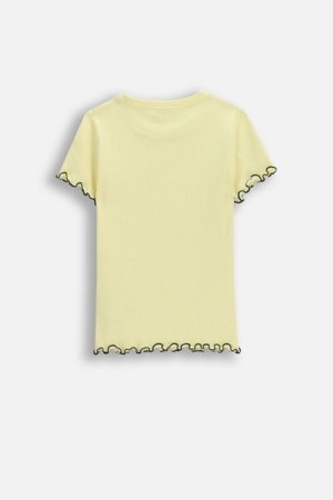 COCCODRILLO lühikeste varrukatega t-särk, kollased, cm 