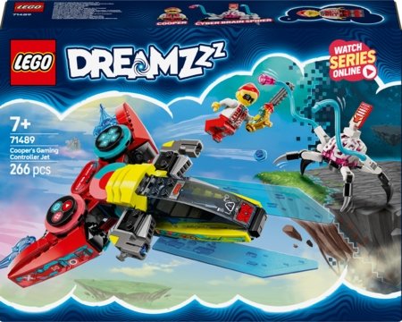 71489 LEGO® DREAMZzz™ Cooperi mängukontrolleriga lennuk 