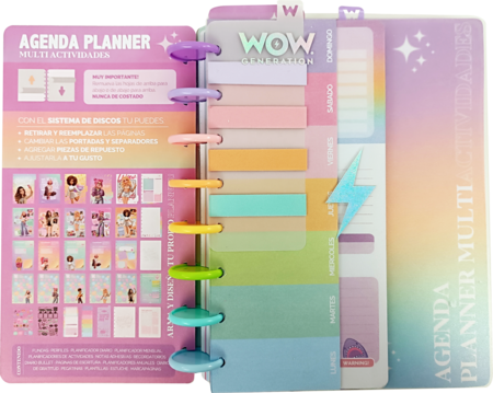 WOW GENERATION märkmik Multi Activity Planner, WOW00083E 