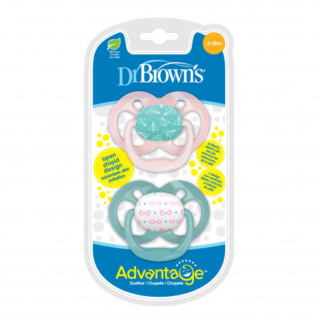 DR.BROWNS lutt Pink Airplanes 6-18k 2 tk PA22001-INTLX PA22001-INTLX