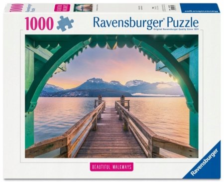 RAVENSBURGER PUZZLE pusle Sild Ansi järve ääres, 1000 tk, 12001762 2 