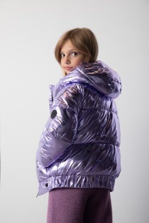 COCCODRILLO jakk OUTERWEAR GIRL JUNIOR, violett, cm 