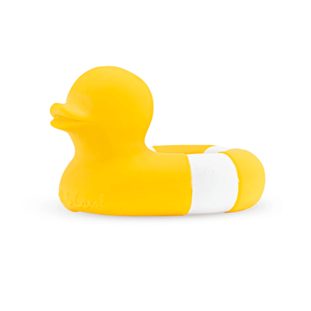 Oli&Carol närimisrõngas Floatie Duck Yellow, 0+ 